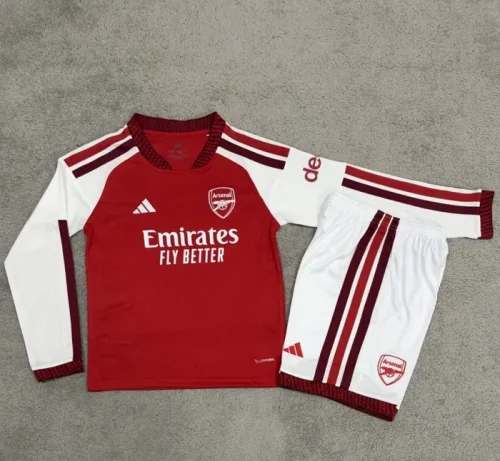 26/27 Arsenal home Kids kit long sleeves