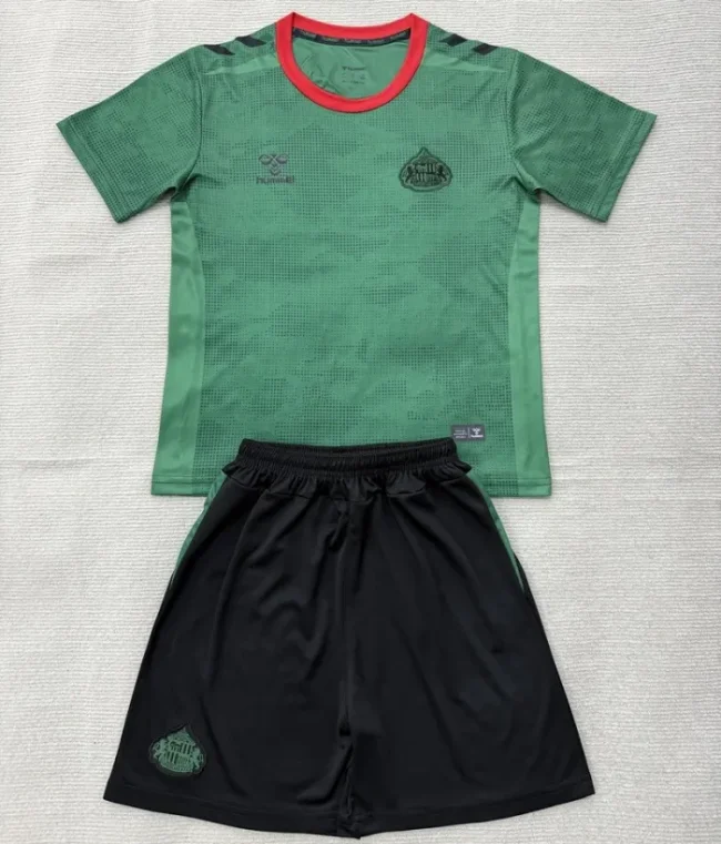 26/27 Sunderland goalkeeper kids kit green