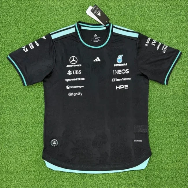 2026 Mercedes F1 shirt black