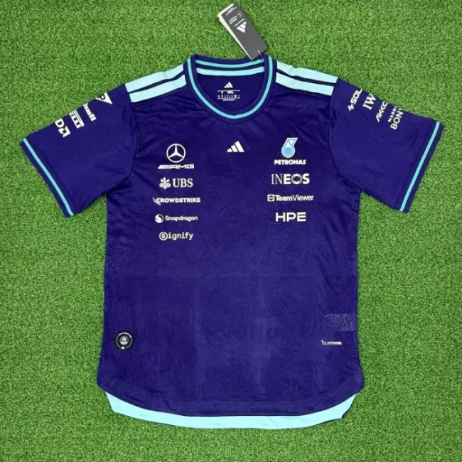 2026 Mercedes F1 shirt Purple