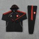 26/27 Liverpool Hooded Windbreaker Tracksuit-black