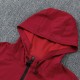 26/27 Barcelona Hooded Windbreaker Adult Tracksuit RRed / Navy Blue