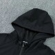 26/27 PSG Hooded Windbreaker Adult Tracksuit -black