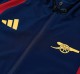 26/27 Hooded Windbreaker Adult Tracksuit Black / Red
