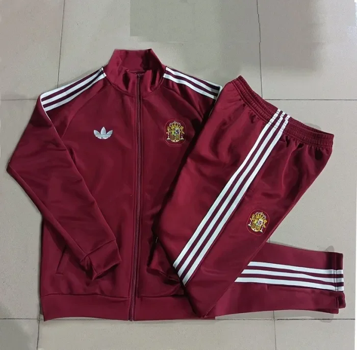 26/27 Spain kids jacket maroon