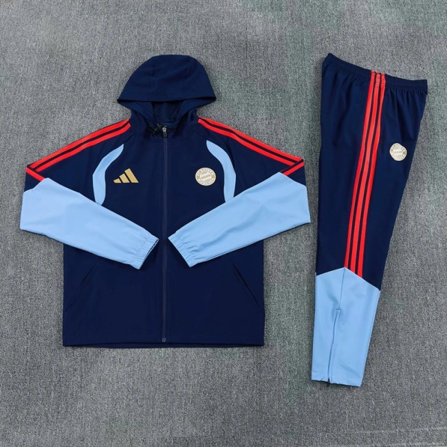 26/27 Bayern Munich Hooded Windbreaker Adult Tracksuit