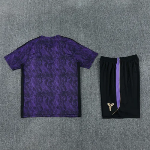 26/27 Barcelona kids Short sleeve training suit Purple