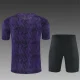 26/27 Barcelona kids Short sleeve training suit Purple
