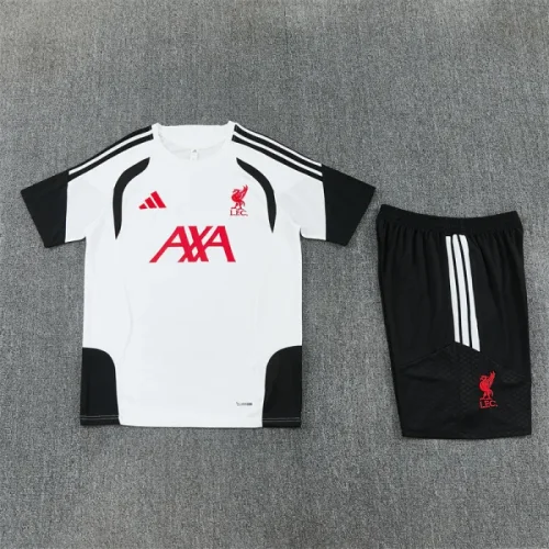 26/27 Liverpool kids Short sleeve training suit white