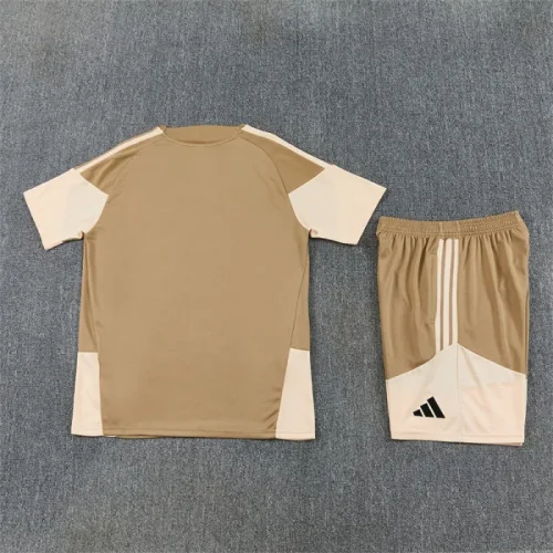 26/27 Arsenal kids Short sleeve training suit golden
