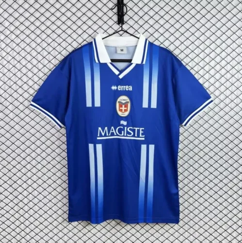 Retro 01/02 Como home football jersey