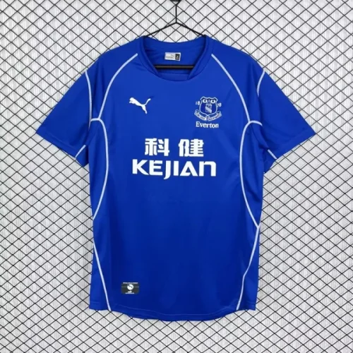 Retro 02/03 Everton home football jersey