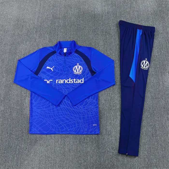 26/27 Marseille Adult training suit blue