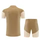 26/27 Arsenal kids Short sleeve training suit golden