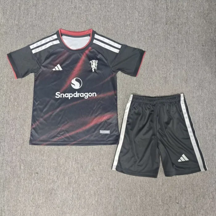 27/28 Manchester United third kids kit