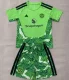 26/27 Manchester United goalkeeper kids kit green