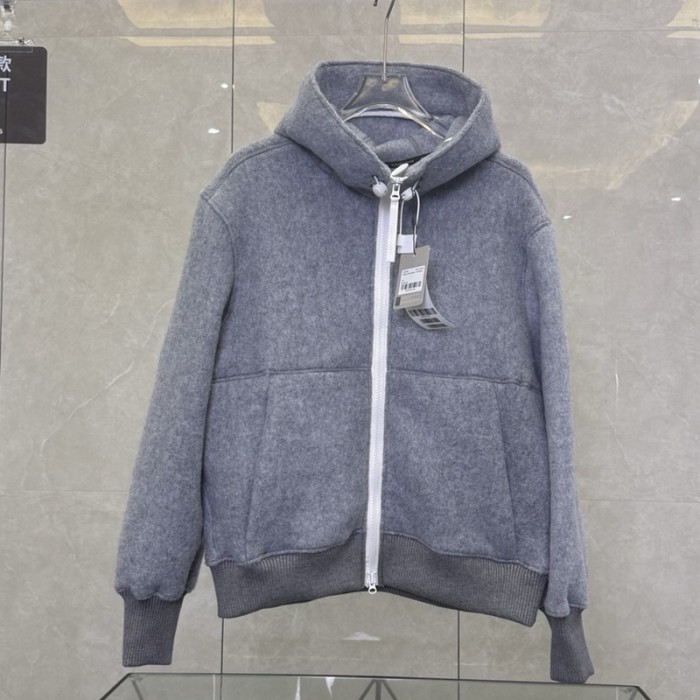 Canada Goose Humanature Collection Full-Zip Hooded Fleece Jacket – Heather Grey (Adult)
