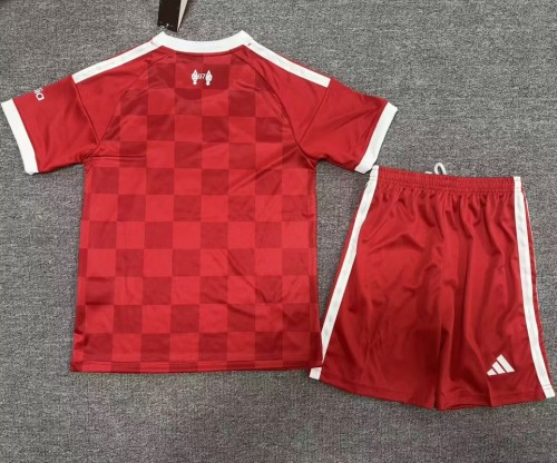 27/28 liverpool home football Jersey kids kit