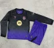 26/27 Barcelona Away kids kit long sleeves