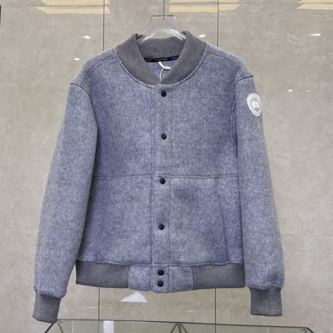 Canada Goose Varsity Bomber Jacket – Heather Grey (Adult)