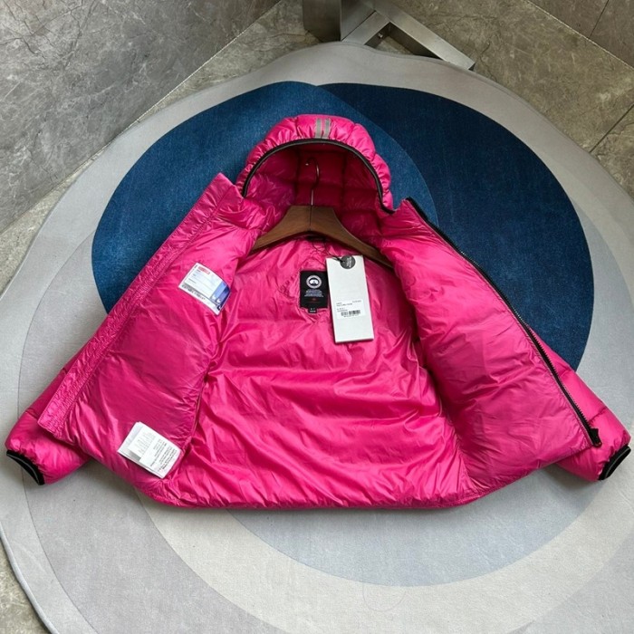 Canada Goose Crofton Kids Hooded Down Jacket – Peak Pink