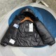 Canada Goose Crofton Kids Hooded Down Jacket – black