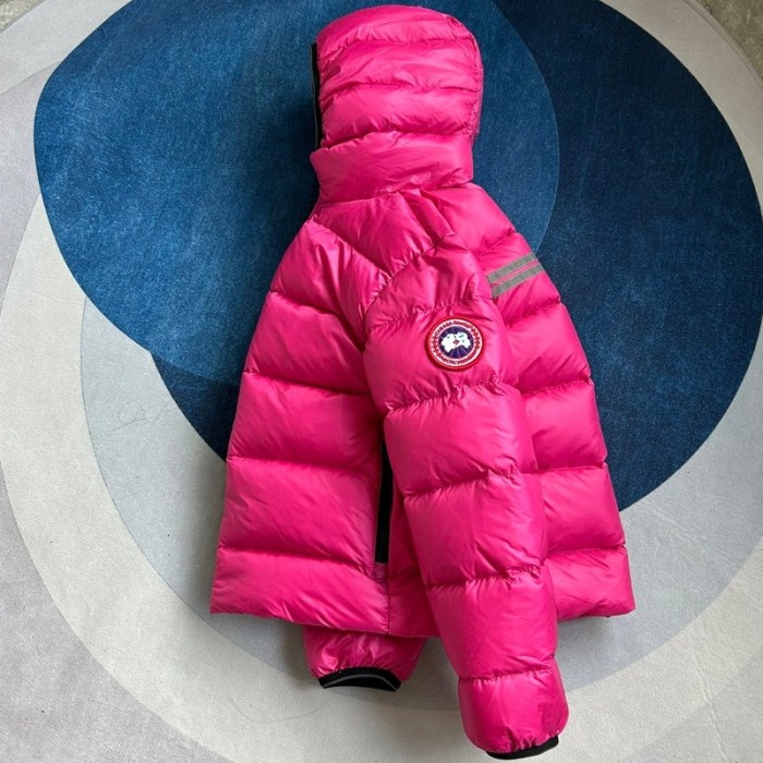 Canada Goose Crofton Kids Hooded Down Jacket – Peak Pink