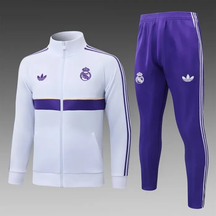 26/27 Real Madrid Kids jacket white Purple