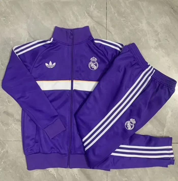 26/27 Real Madrid Kids jacket Purple