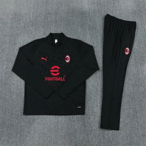 26/27 AC Milan kids training suit black