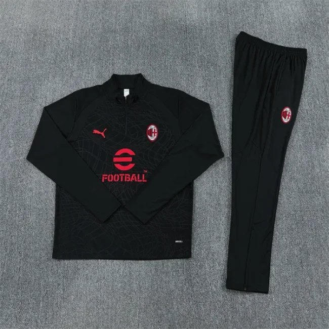 26/27 AC Milan kids training suit black