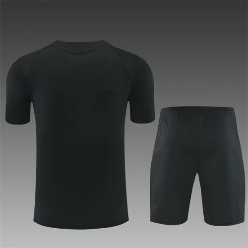 26/27 AC Milan Short sleeve Adult training suit black