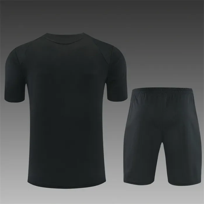 26/27 AC Milan Short sleeve Adult training suit black