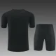 26/27 AC Milan Short sleeve Adult training suit black
