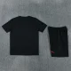 26/27 AC Milan Short sleeve kids training suit black