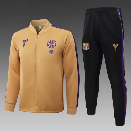 26/27 Barcelona kids jacket golden