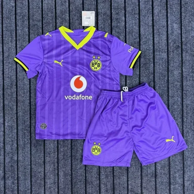 26/27 Borussia Dortmund third kids kit