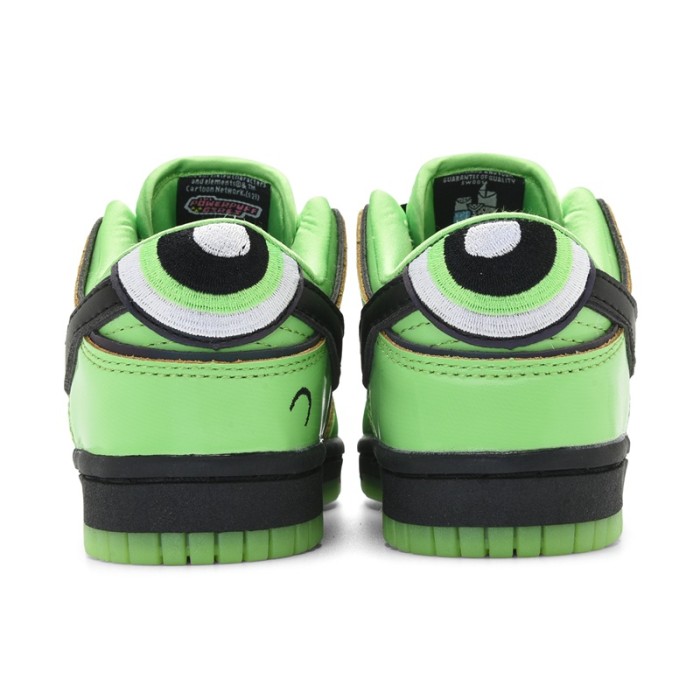 Nike SB Dunk Low Kids Board Shoes Bright Green / Black