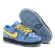 Nike SB Dunk Low Kids Board Shoes Bright Sky Blue / Yellow