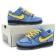Nike SB Dunk Low Kids Board Shoes Bright Sky Blue / Yellow