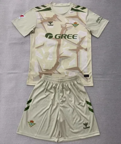 26/27 Real Betis goalkeeper kids kit