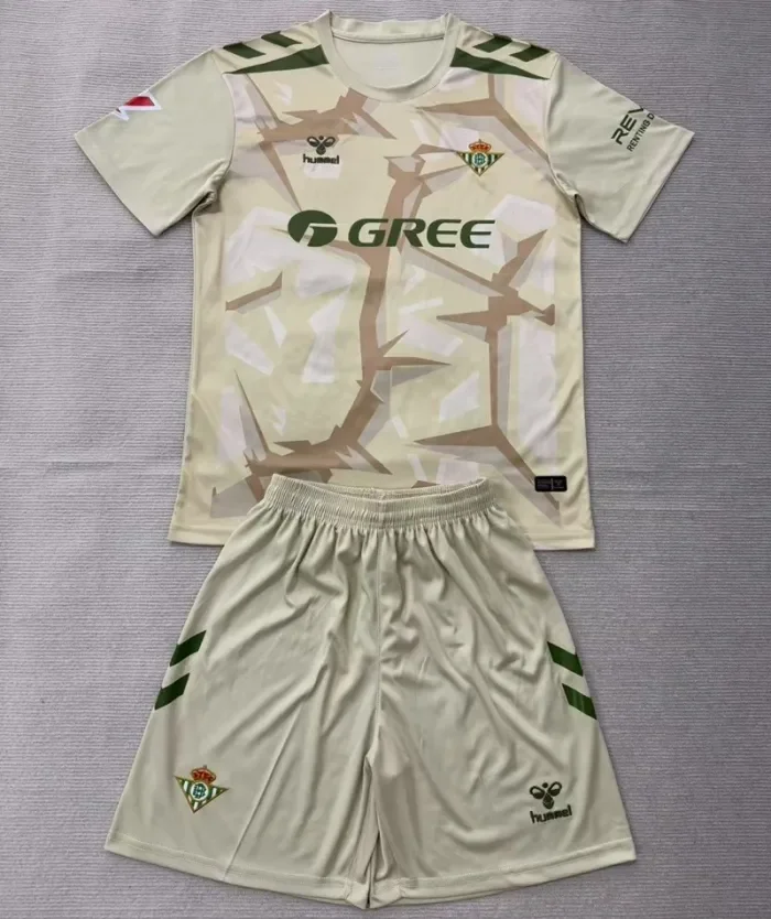26/27 Real Betis goalkeeper kids kit