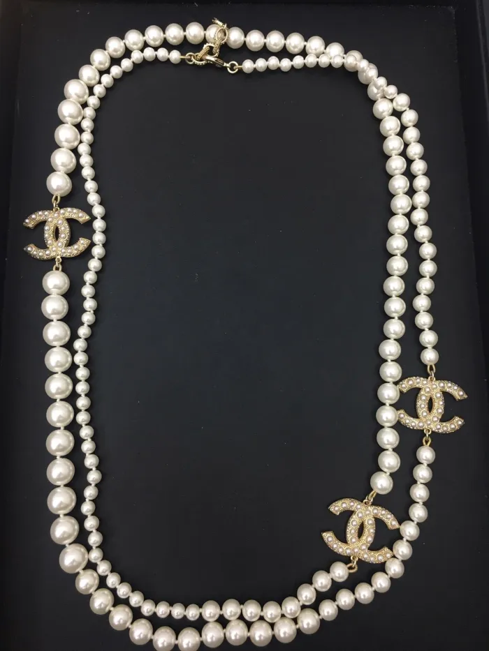 necklace jewelry ,with box,  J38-185