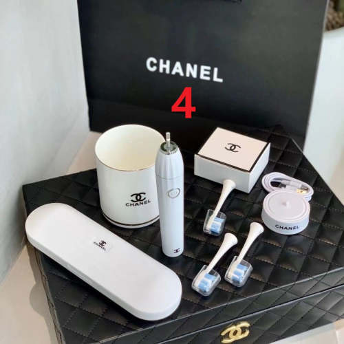 Electric toothbrush Makeup Mirror Toiletries Set, with the leather box ,HSE150-4