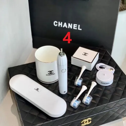 Electric toothbrush Makeup Mirror Toiletries Set, with the leather box ,HSE150-4