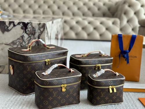 Split leather makeup bag ,4A ,size 16cm or 20cm or 26cm or 30cm,no box,  B75-126