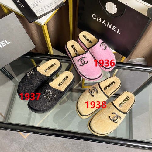 Women fur flat shoes,size 35-41, SS60-1936-1938
