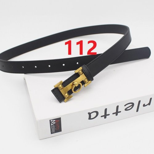 Ladies' belt width 2.3cm, length 105cm,BLT10-112