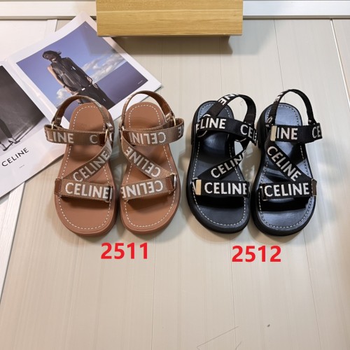 Women flat slipper shoes,  size 35-41, SS60-2511-2512