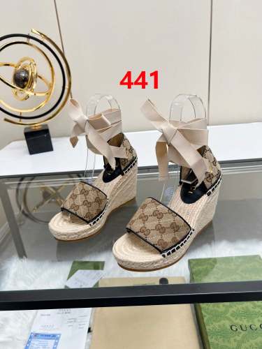 Women Thick-bottomed straw fisherman slipsole sandals shoes, size 35-42, SS98-441